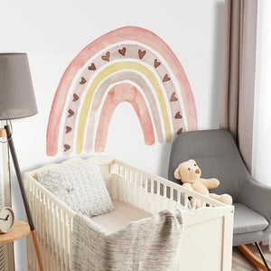 Bohemian Style Band of Color Wall Stickers For Nursery Decor