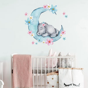 On The Moon Wall Decals