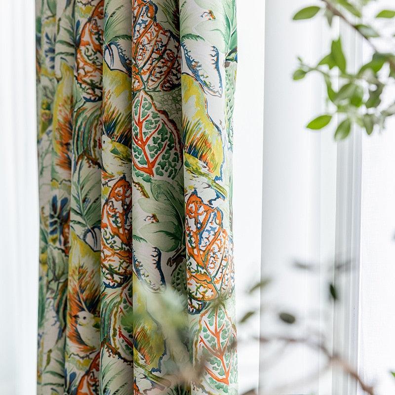 Botanical Luxury Ready Made Curtains - Decor Home