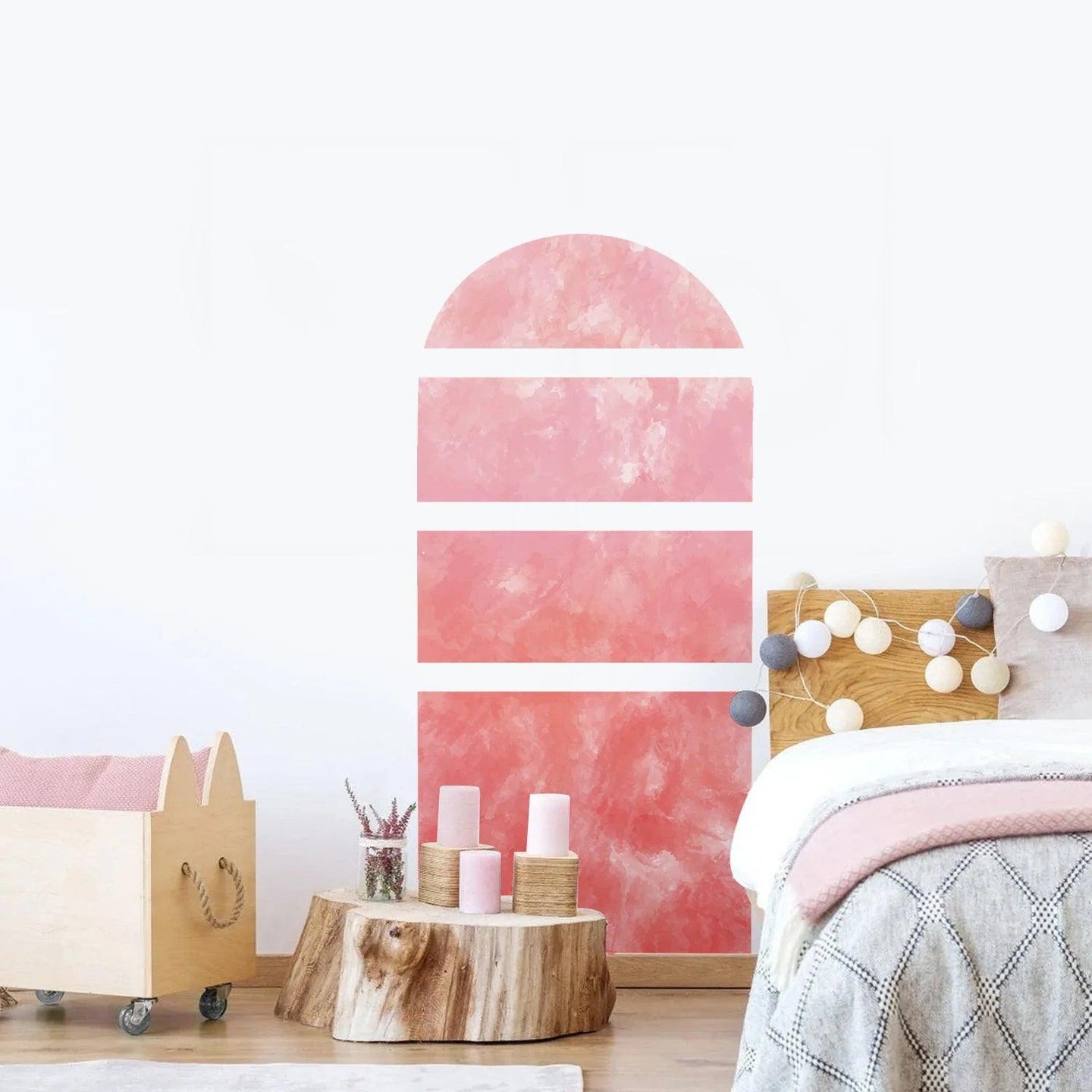 Geometric Abstract Arch Wall Sticker - Decor Home