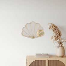 Load image into Gallery viewer, Seashell Decorative Mirror For Kids Room Decor
