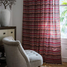 Load image into Gallery viewer, Boho Style Rustic Linen Curtains
