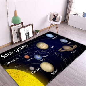 Spectacular Solar Planet Rugs