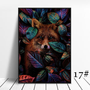 Animal Wall Art Canavs Prints (70x90cm)