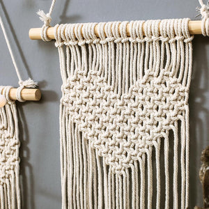 Hand Woven Wall Hanging Macrame Tapestry