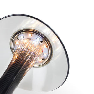 Touch Sensor LED Crystal Lamp - Black