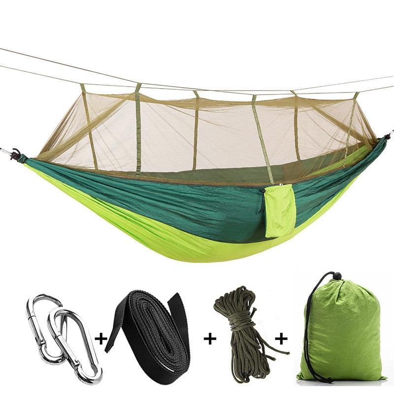 Outdoor Camping Hammocks with Mosquito Net - Decor Home