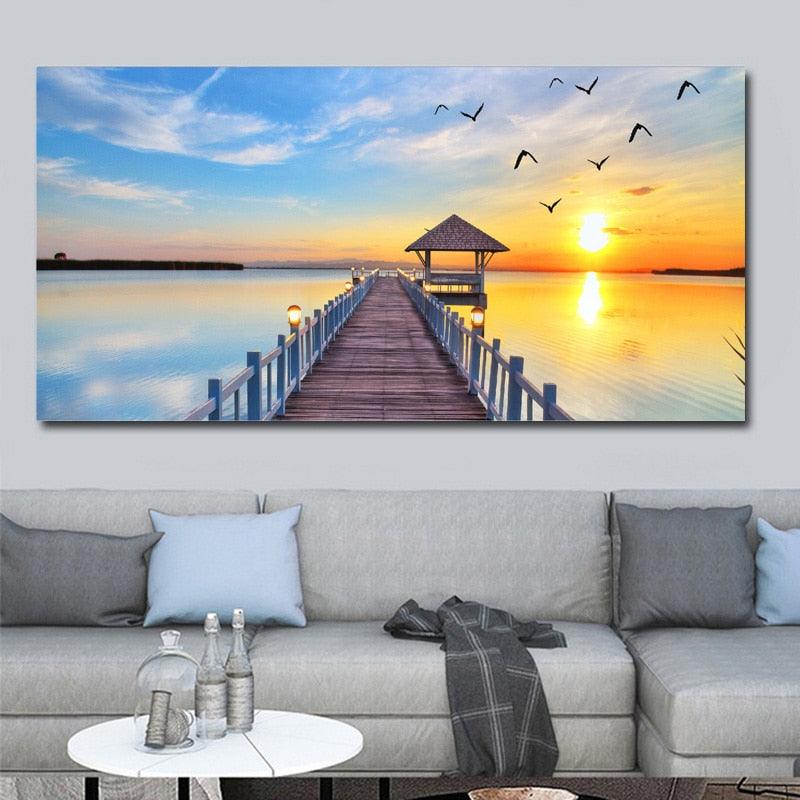 Natural Landscape Wall Art Prints (60x120cm) - Decor Home