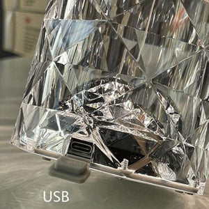 Crystal LED USB Dimmable - White
