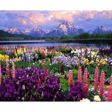 Load image into Gallery viewer, Painting With Numbers Kit - Mountain Flowers
