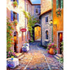 Paint By Numbers Kit - A Street In Italy