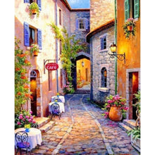 Load image into Gallery viewer, Paint By Numbers Kit - A Street In Italy
