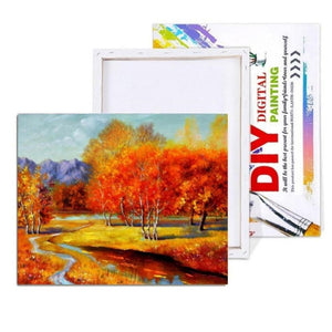 Painting By Numbers Kit - In Autumn