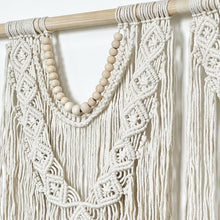 Load image into Gallery viewer, Lovingly Handwoven Cotton Macrame Wall Hanging
