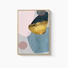 Load image into Gallery viewer, Abstract Gold Foil Wall Art Prints - Set of 3 (50x70cm) - For Home Decor

