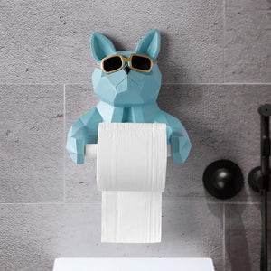 animal tissue box Statue Figurine Hanging Tissue Holder Toilet Washroom Wall Home Decor Roll Paper Tissue Box Holder Wall Mount - For Home Decor