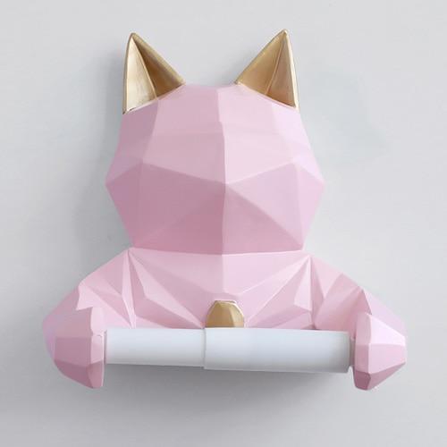 Wall Mount Animal Toilet Roll Holder - Decor Home