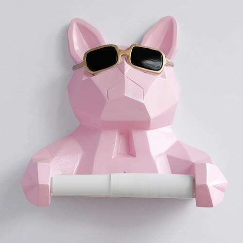 Wall Mount Animal Toilet Roll Holder - Decor Home