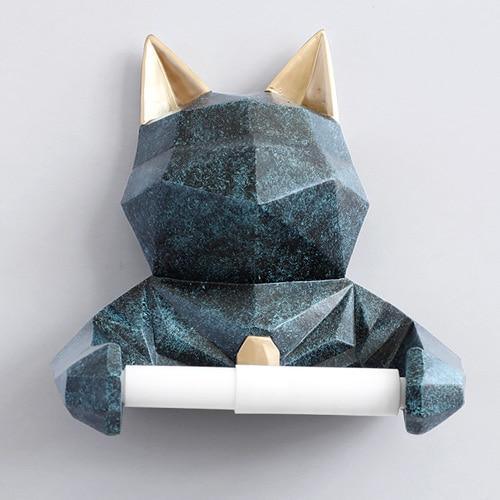 Wall Mount Animal Toilet Roll Holder - Decor Home