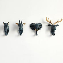 Load image into Gallery viewer, Animals Head Hooks For Wall (4 Pcs Set) - Fansee Australia
