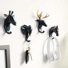 Load image into Gallery viewer, Animals Head Hooks For Wall (4 Pcs Set) - Fansee Australia
