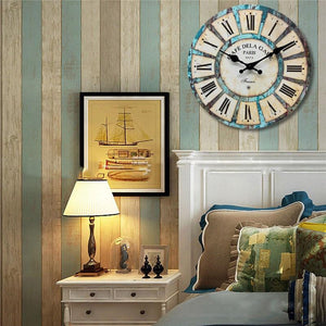 Antique Round Wall Clock - For Home Decor