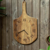Artisian Handcrafted Oak Wood Wall Clock - For Home Decor