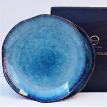 Load image into Gallery viewer, Blue Dinner Set - Cosmos UFO (4 Piece Dinner Plate Set) - For Home Decor
