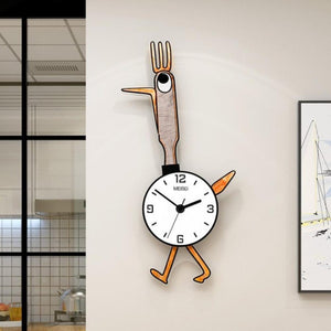 Cartoon Wall Clock - For Home Decor