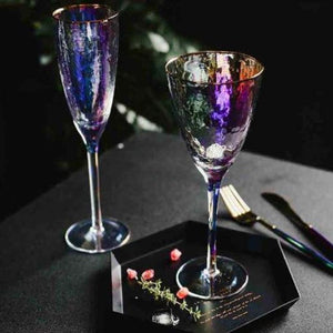 Champagne Glasses (Lumière Arrosée-C) - For Home Decor