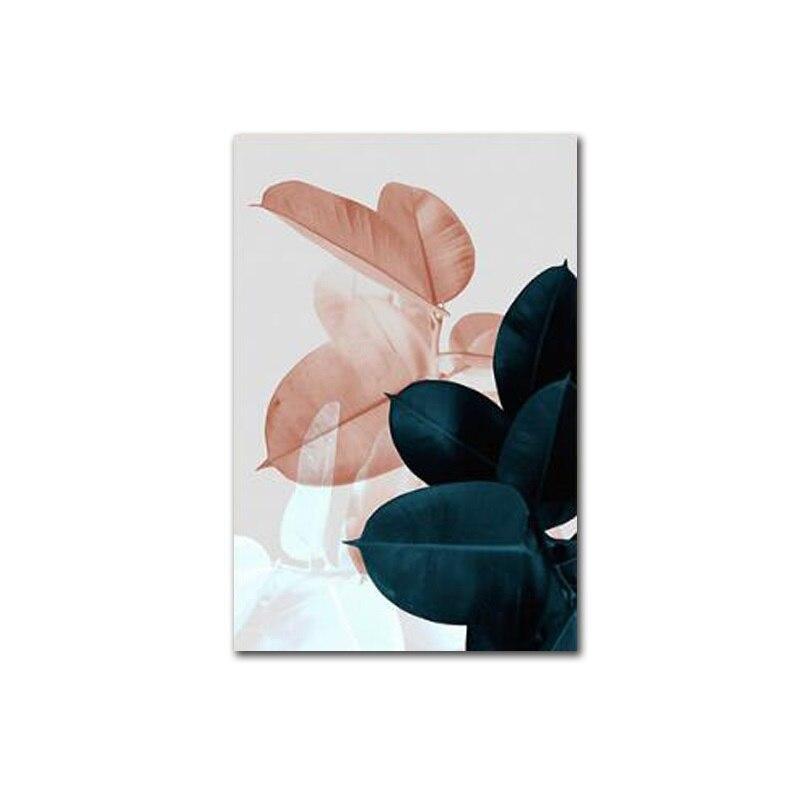 Vibrant Leaves Wall Art Prints (60x80cm) - Decor Home