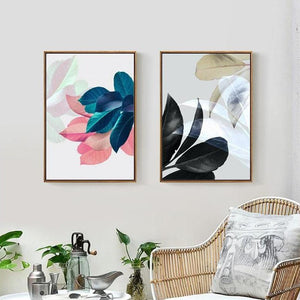 Colorful Floral Wall Art Prints - For Home Decor