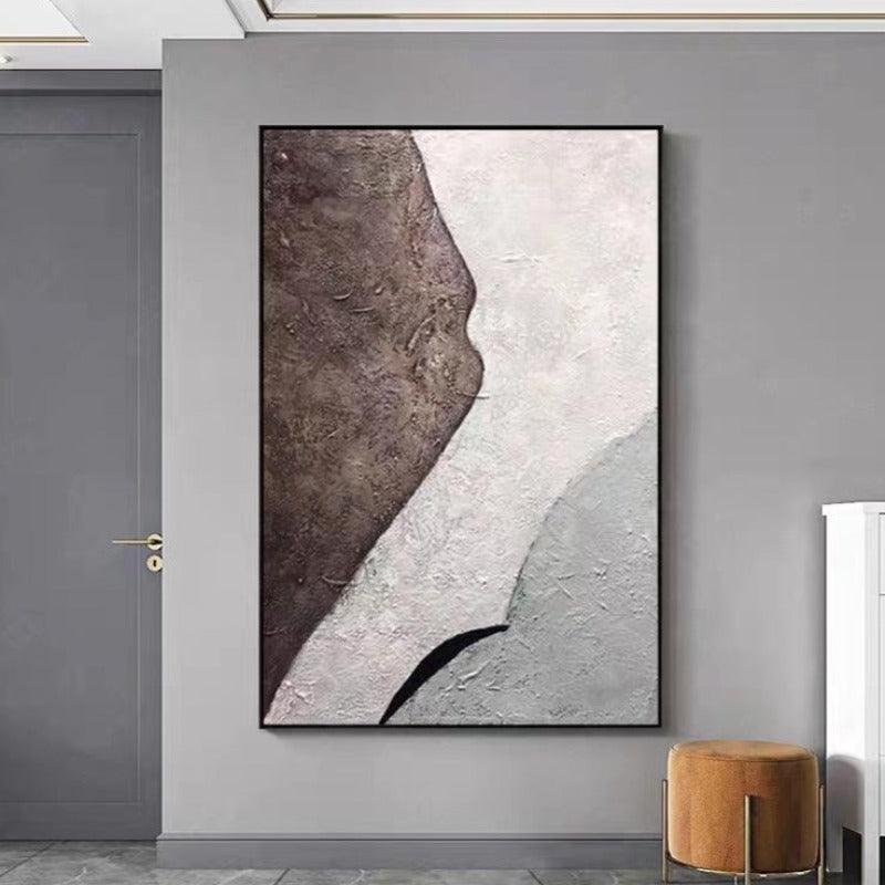 Abstract Designed Ready To Hang Framed Painting For Home Decor - Decor Home