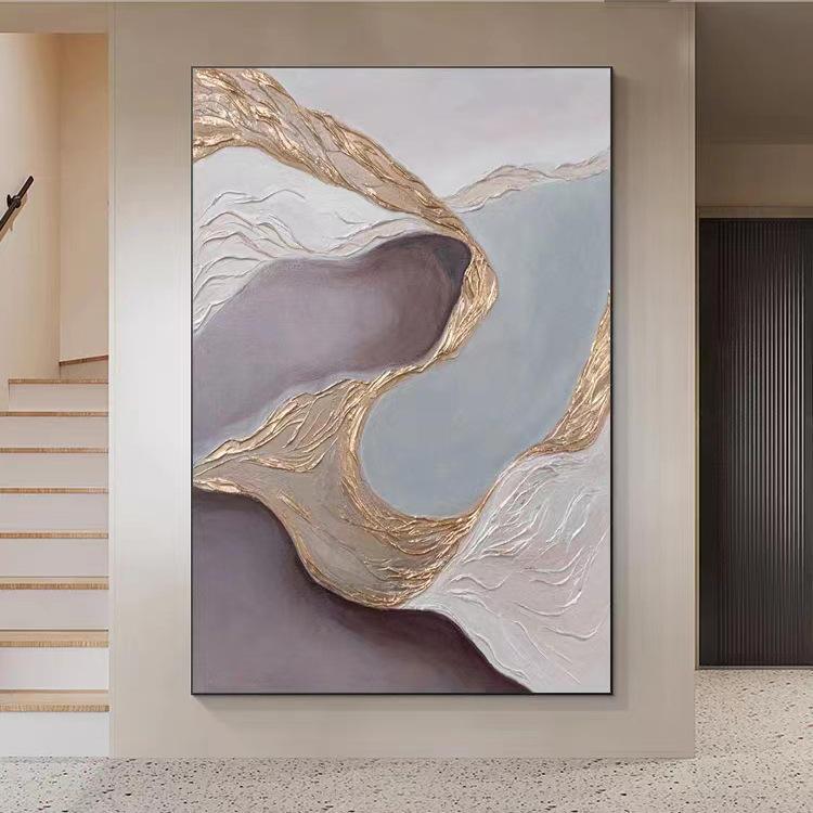 Eye-catching Abstract Art Framed Painting For Home Decor - Decor Home