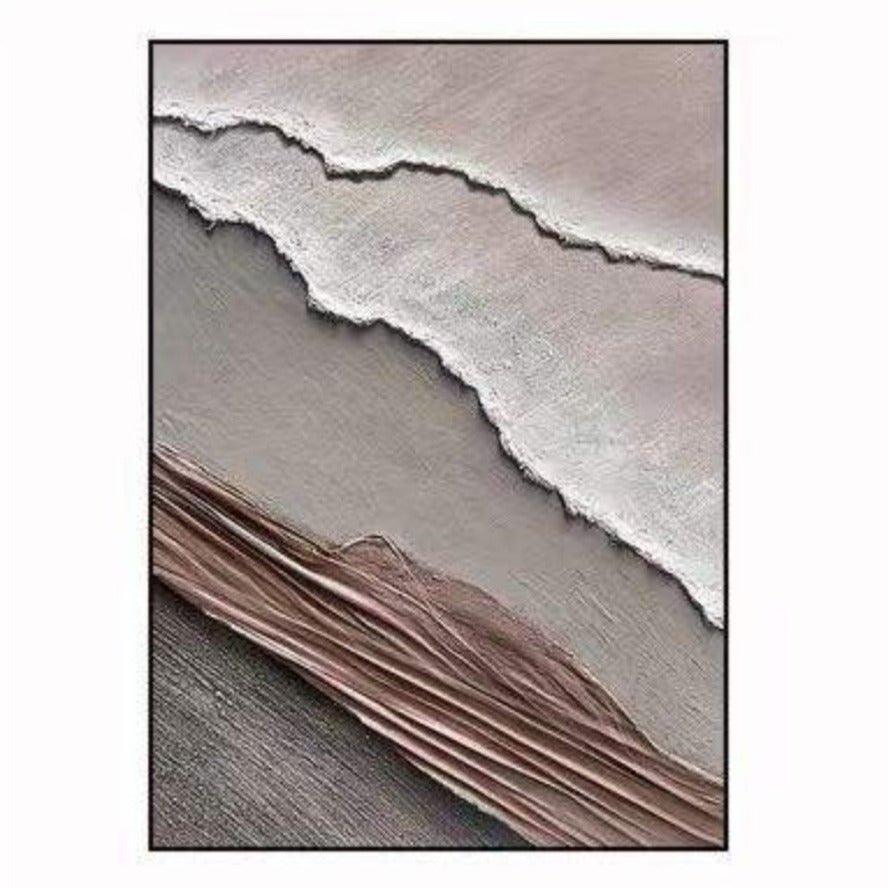 Unique Mixed Media Artwork Framed Painting - Decor Home