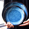 Dinner Plates - Cosmos UFO Large & Medium (4 Piece Dinner Plate Set) - For Home Decor