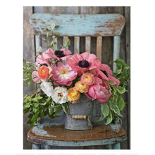 Load image into Gallery viewer, Flower Bucket Painting By Numbers Kit (40x50cm Framed Canvas) - Fansee Australia
