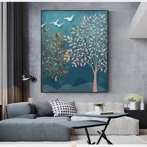Forest Landscape Wall Art Canvas Print - For Home Decor