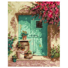 Load image into Gallery viewer, Front Gate Painting By Numbers Kit (40x50cm Framed Canvas) - Fansee Australia

