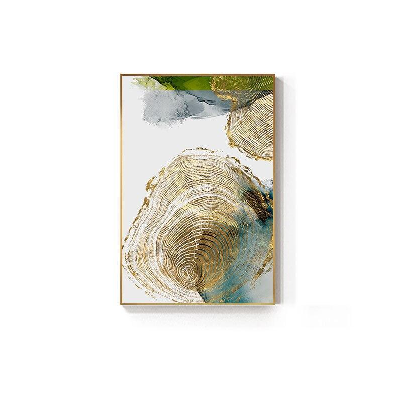 Abstract Leaf Veins Wall Art Canvas Prints (50x70cm) - Decor Home