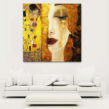 Load image into Gallery viewer, Gustav Klimt Golden Tears Wall Art Print - For Home Decor
