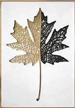 Load image into Gallery viewer, Hand Crafted Mixed Medium Leaf Framed Wall Art - 3 Pcs Set (60x90cm) - Fansee Australia
