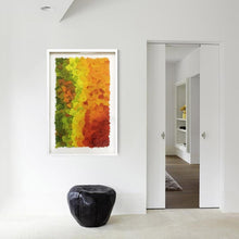 Load image into Gallery viewer, Hand-pained Mixed Medium Orange Framed Wall Art (60x90cm) - Fansee Australia
