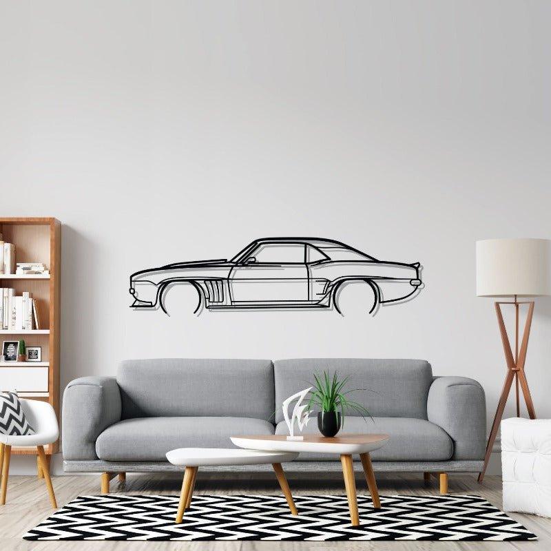120cm Large Sport Car Metal Wall Art Home Décor - Decor Home