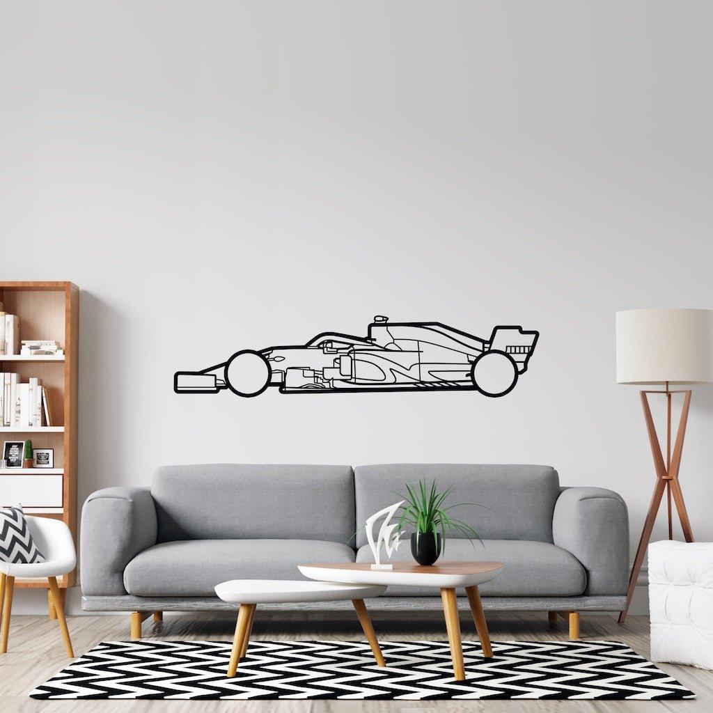 100cm Large Sports Car Metal Wall Art - Decor Home