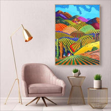 Load image into Gallery viewer, Hillside Painting With Diamonds Kit (45x60cm) - Fansee Australia
