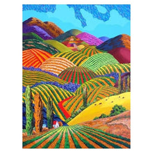 Load image into Gallery viewer, Hillside Painting With Diamonds Kit (45x60cm) - Fansee Australia
