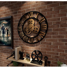Load image into Gallery viewer, Industrial Gear Wall Clock Decorative Retro MDL Wall Clock Industrial Age Style Room Decoration Wall Art Decor (Without Battery) - For Home Decor
