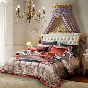 Jacquard Luxury Bed Linen Set - For Home Decor