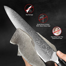 Load image into Gallery viewer, Japanese Damascus Steel 67 Layers Chef Knife Set - Fansee Australia
